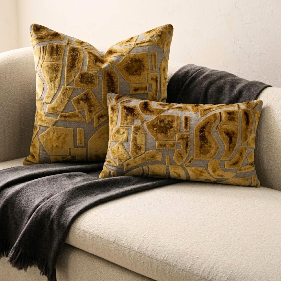 Desert Mosaic Lumbar Lumbar Pillow Cover