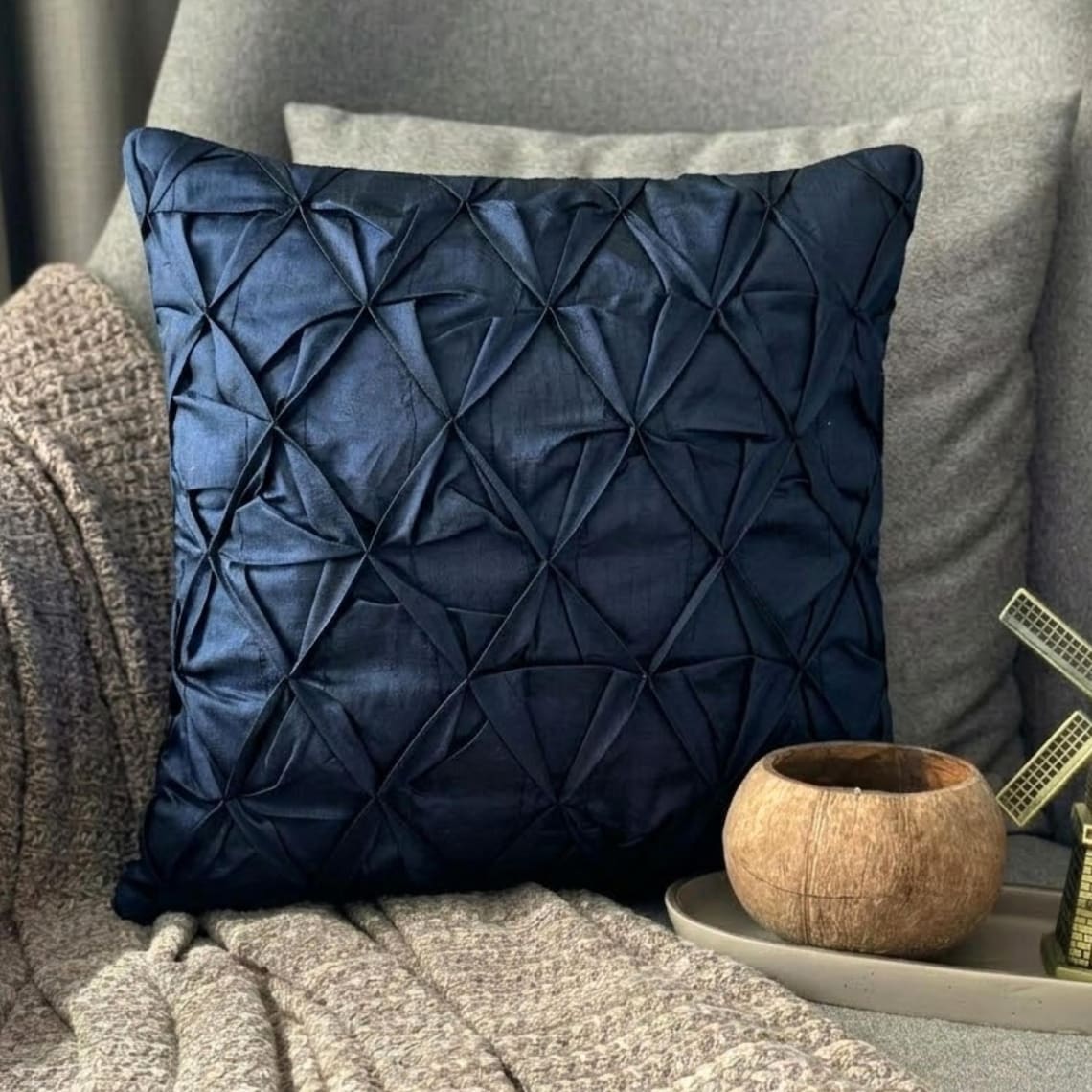 Navy Companioins Euro Sham