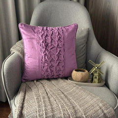 Purple Love - Purple Velvet Decorative Euro Sham