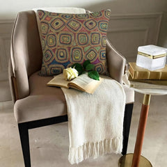 Colorful Dream - Multicolor Art Silk Throw Pillow Cover