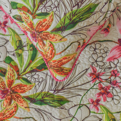 Lily Haven - Cotton Pink Decorative Bed Runner and Pillow Cover