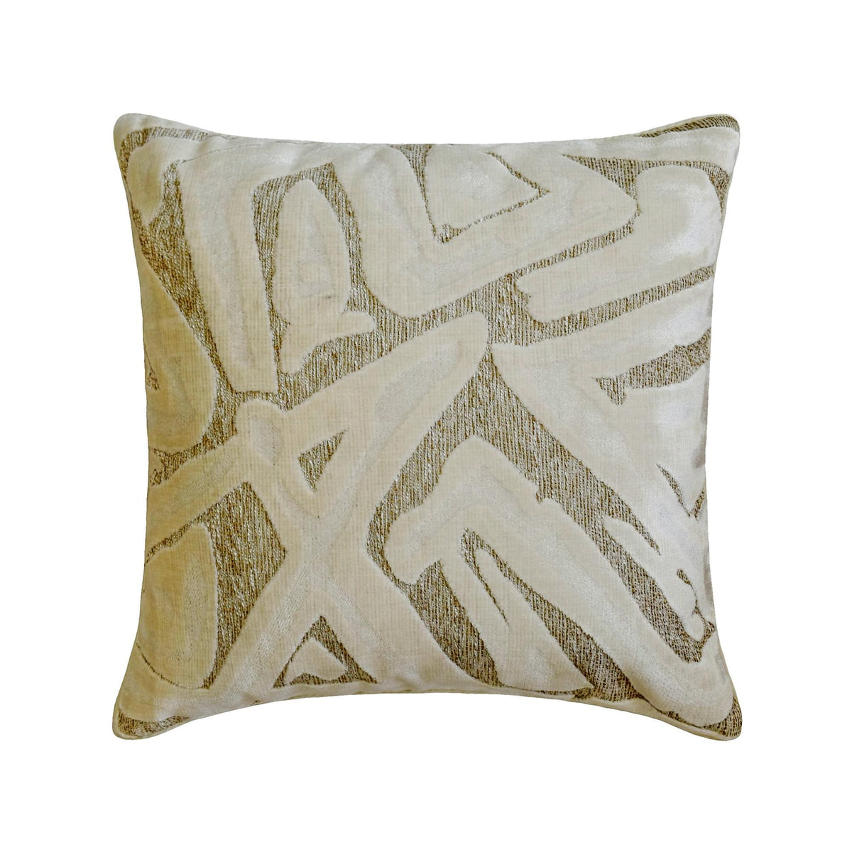Velvet Strokes Throw Pillow Cover