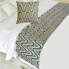 Triad Decorative Bed Runner and Pillow Cover
