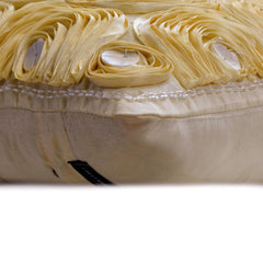 Gold Garden - Gold Art Silk Decorative Euro Sham