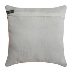 White Heaven - White Art Silk Throw Pillow Cover