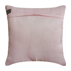 Sweet Kisses - Pink Art Silk Decorative Euro Sham