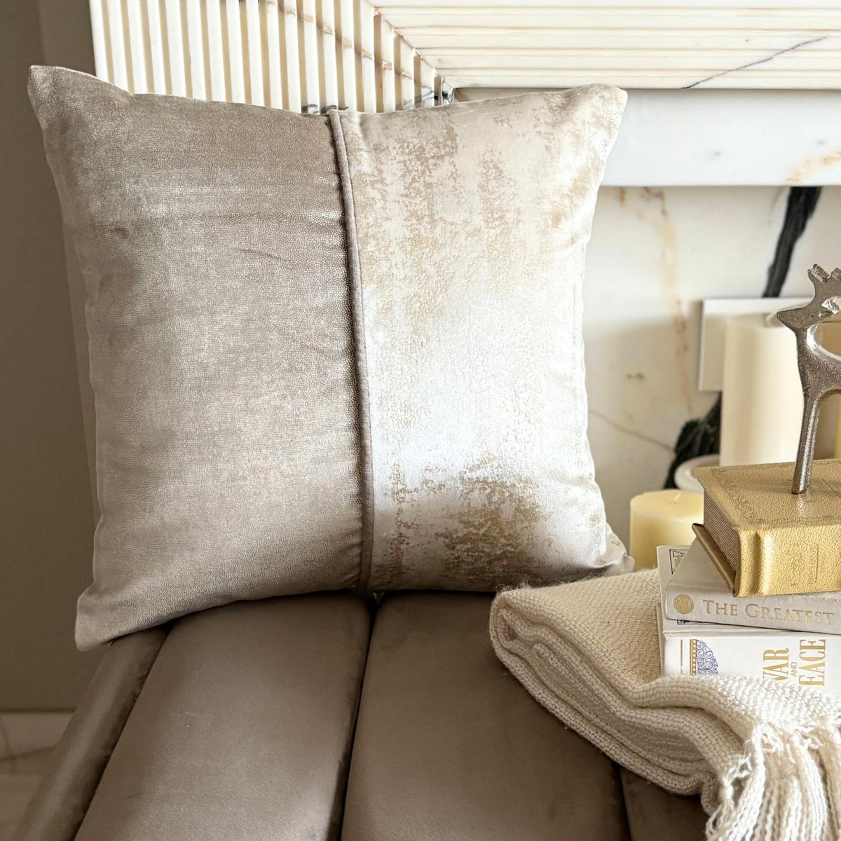 Moonlit Ash Throw Pillow Cover