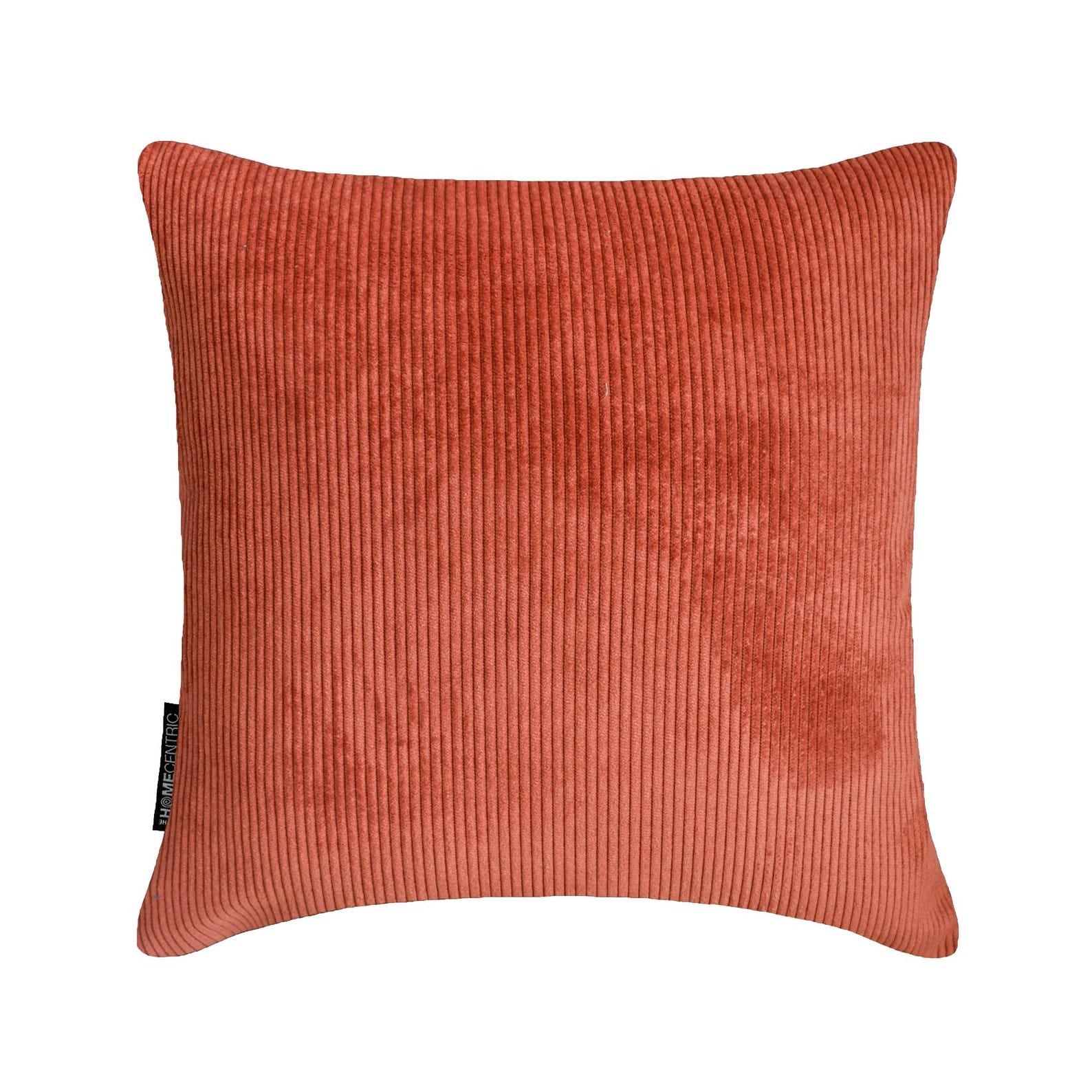 Rust Cords Throw Pillow Cover