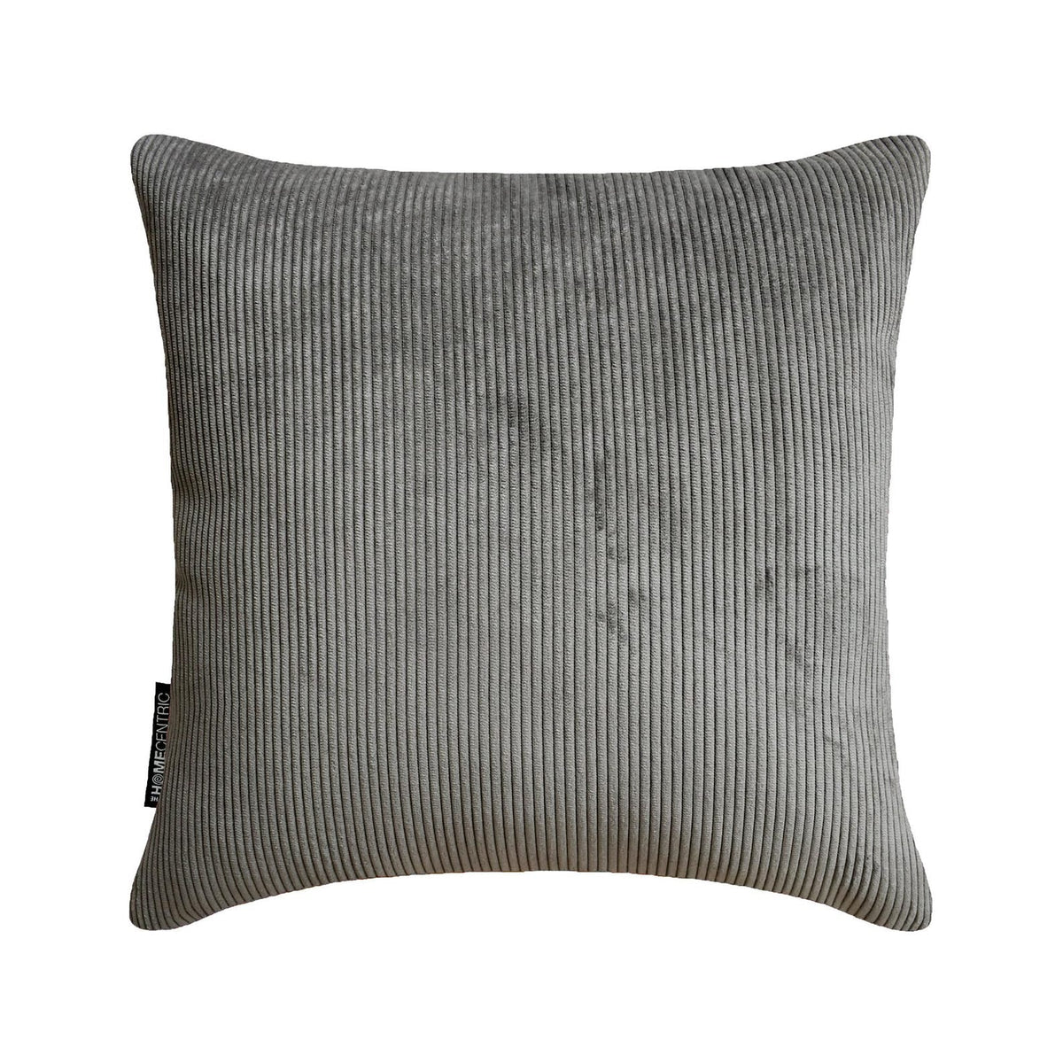 Dark Gray Cords Throw Pillow Cover