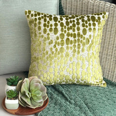 Chartreuse Pop Throw Pillow Cover