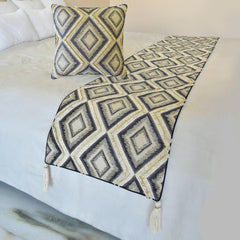Akida Decorative Bed Runner and Pillow Cover