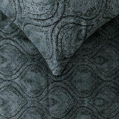 Beatrice - Suede Gray Decorative Bed Runner and Pillow Cover