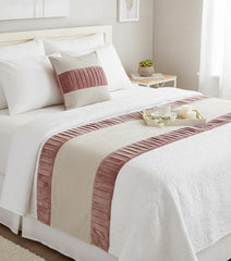 Layer By Layer Decorative Bed Runner and Pillow Cover