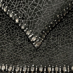 Mosaic Noir Decorative Bed Runner and Pillow Cover