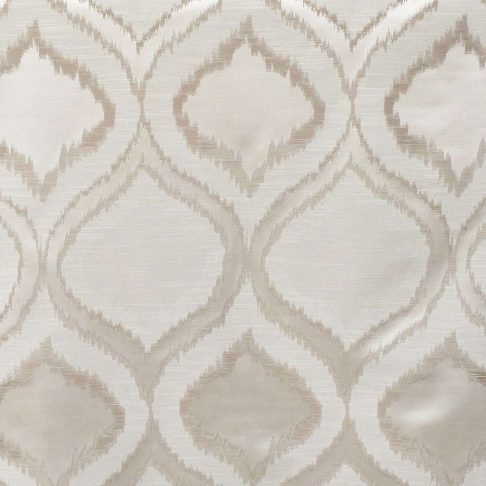 Ivory Cartouche Fabric By The Yard