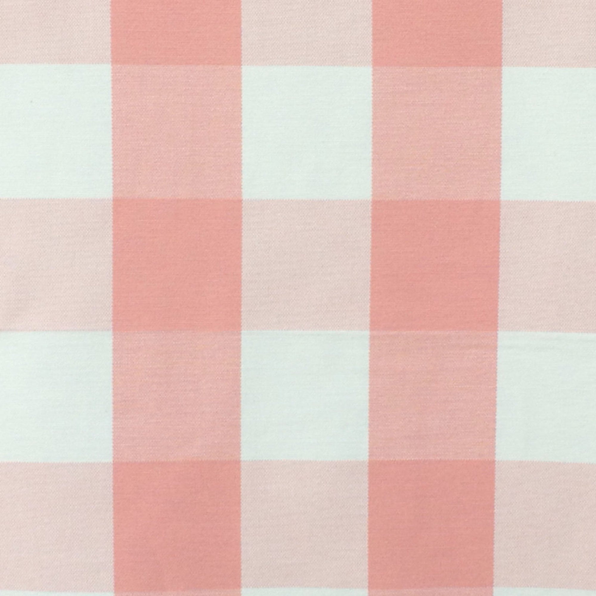 Peach And Ivory Cotton Fabric By The Yard