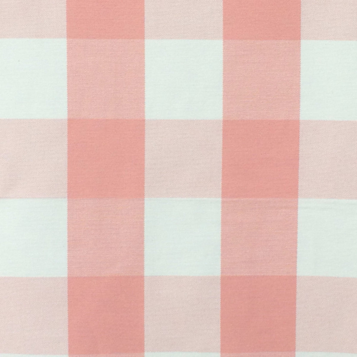 Peach And Ivory Cotton Fabric By The Yard