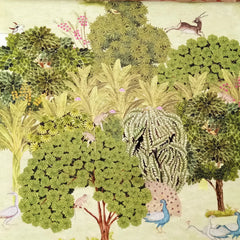 Green Pastures Cotton Fabric By The Yard