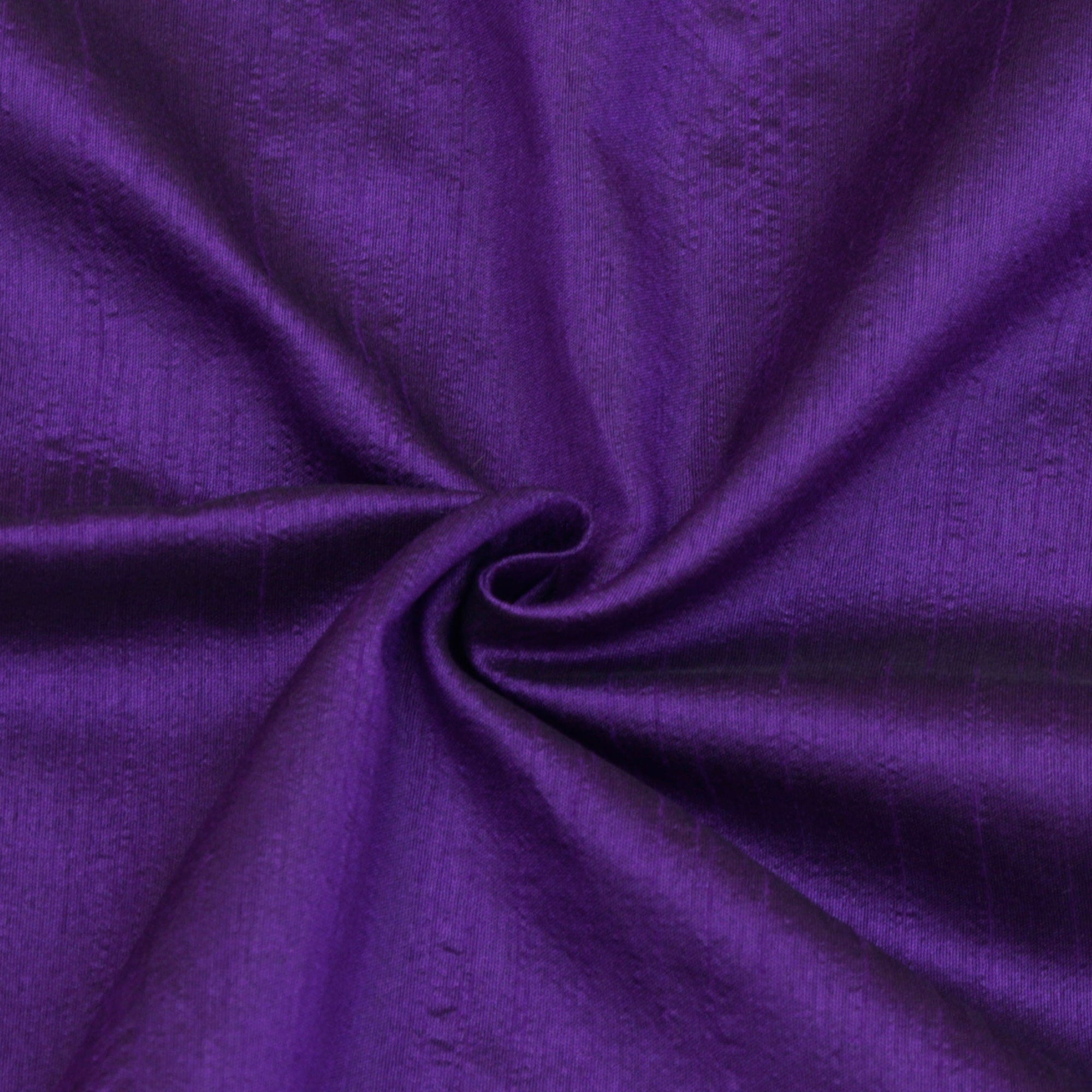 Bright Purple Faux Silk Fabric By The Yard