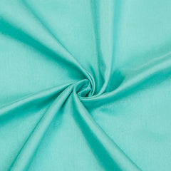 Sea Green Faux Silk Fabric By The Yard