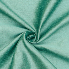 Capri Sea Green Faux Silk Fabric By The Yard