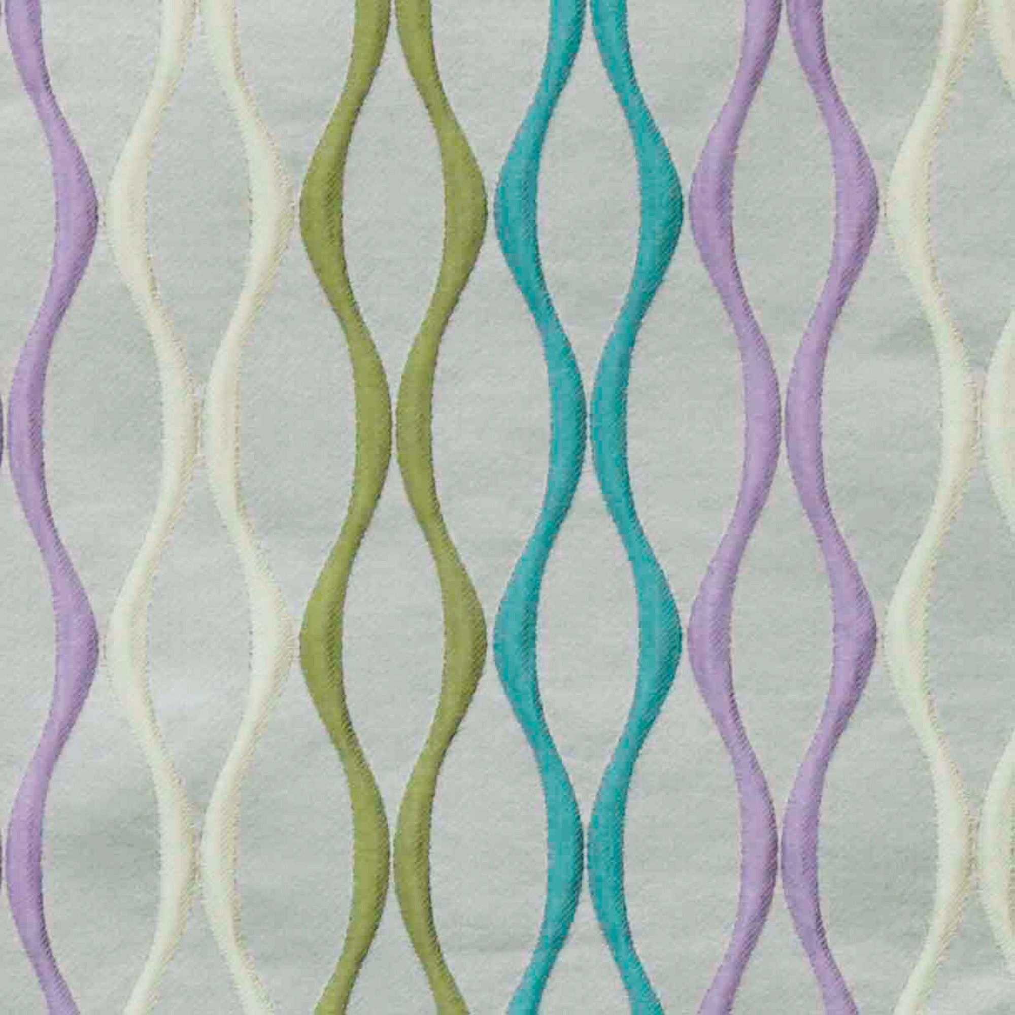 Multi Colored Jacquard Fabric By The Yard