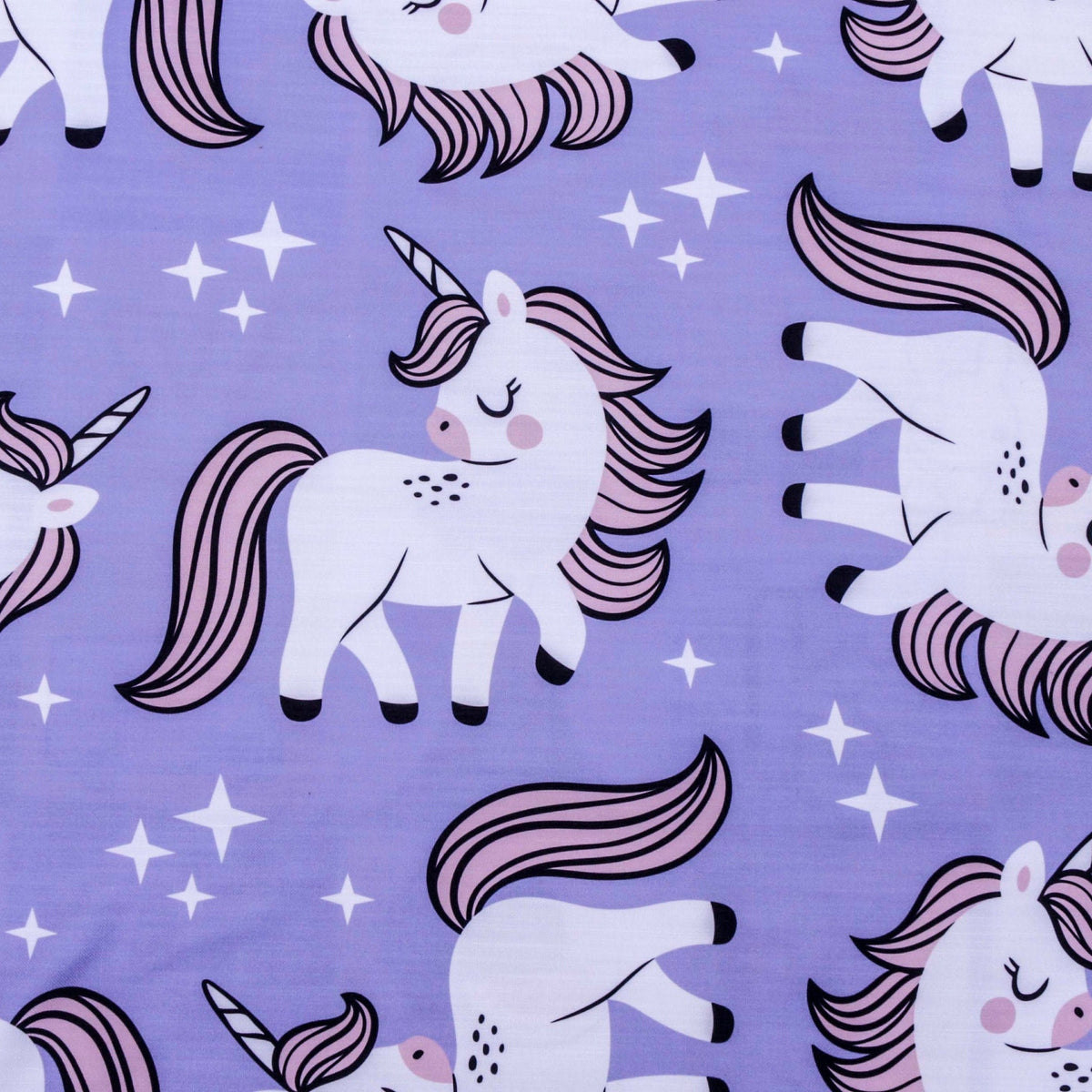 Unicorn Kids Cotton Fabric By The Yard