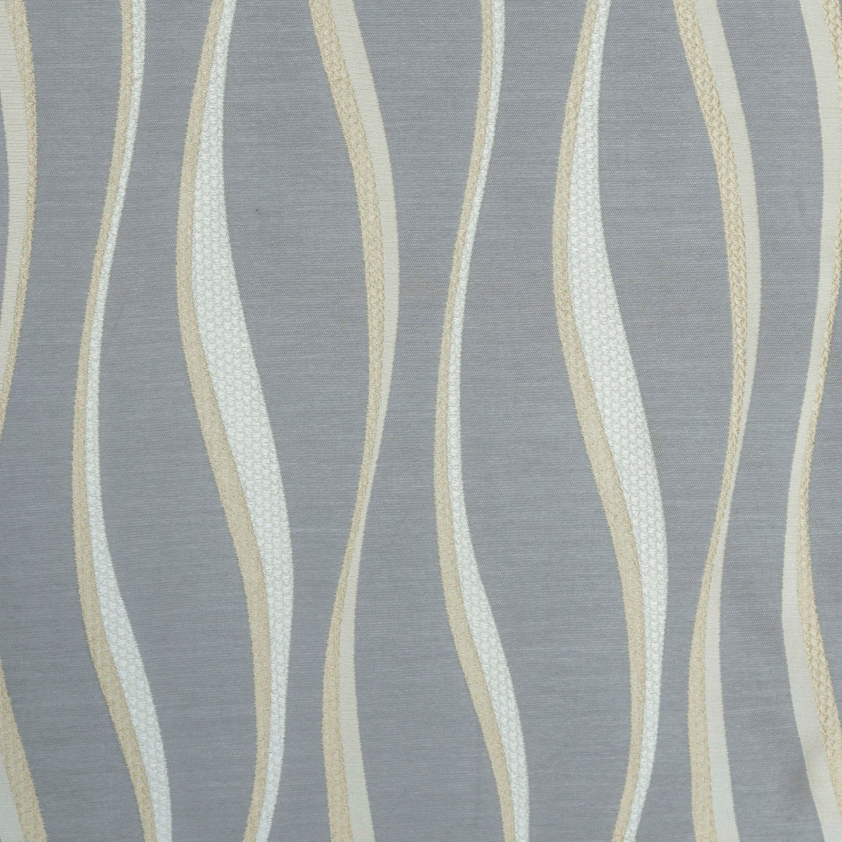 Ivory And Gold Jacquard Fabric By The Yard
