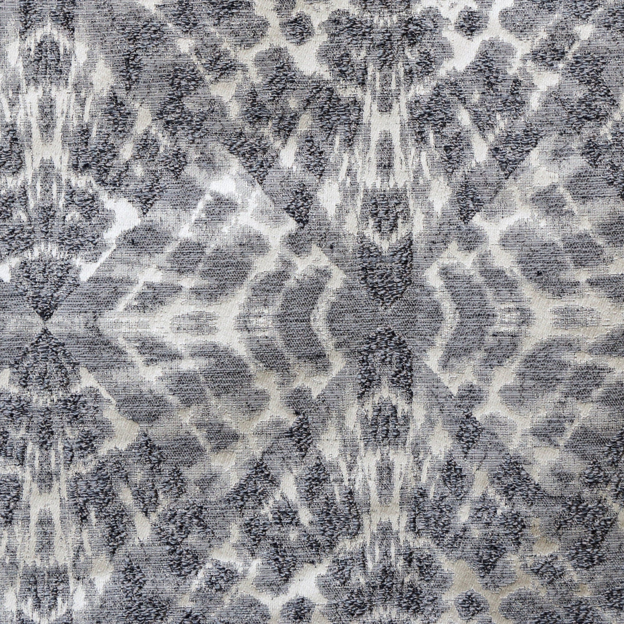 Gray Tie N Dye Jacquard Fabric By The Yard