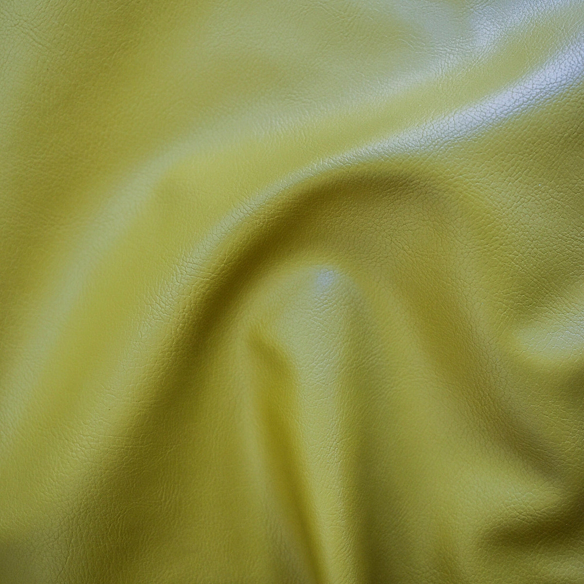 54" Wide Green Faux Leather By The Yard