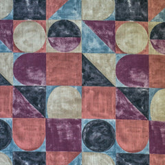 Burgundy, Brick Red Cotton Fabric by the Yard