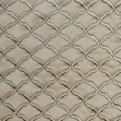 Gold Zari Satin Zari Embroidery Fabric by the Yard