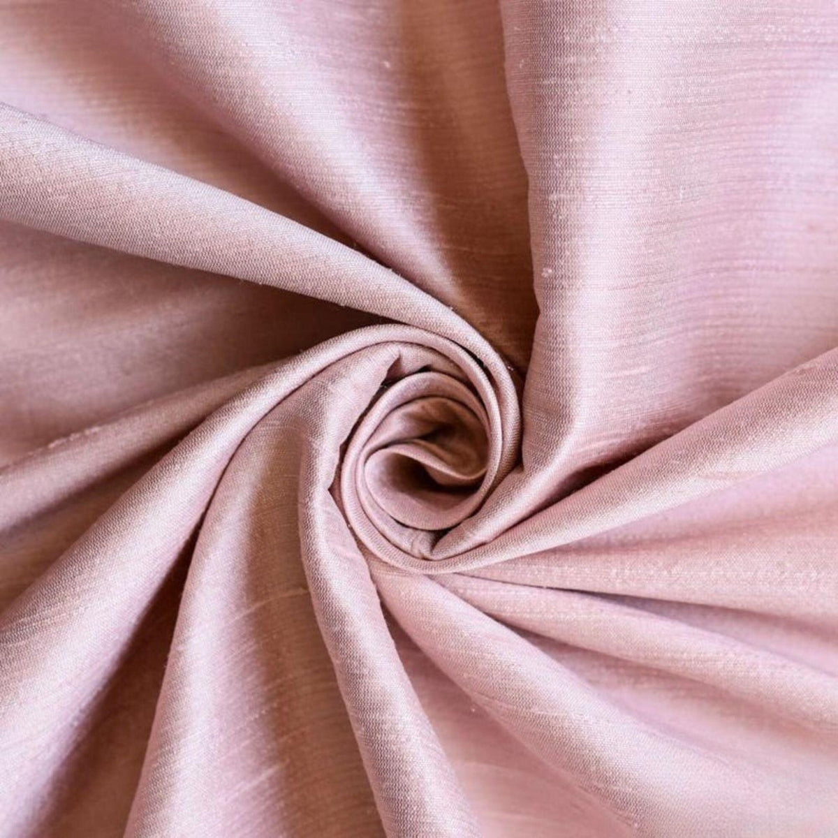 Pastel Peach 100% Pure Silk Fabric By The Yard