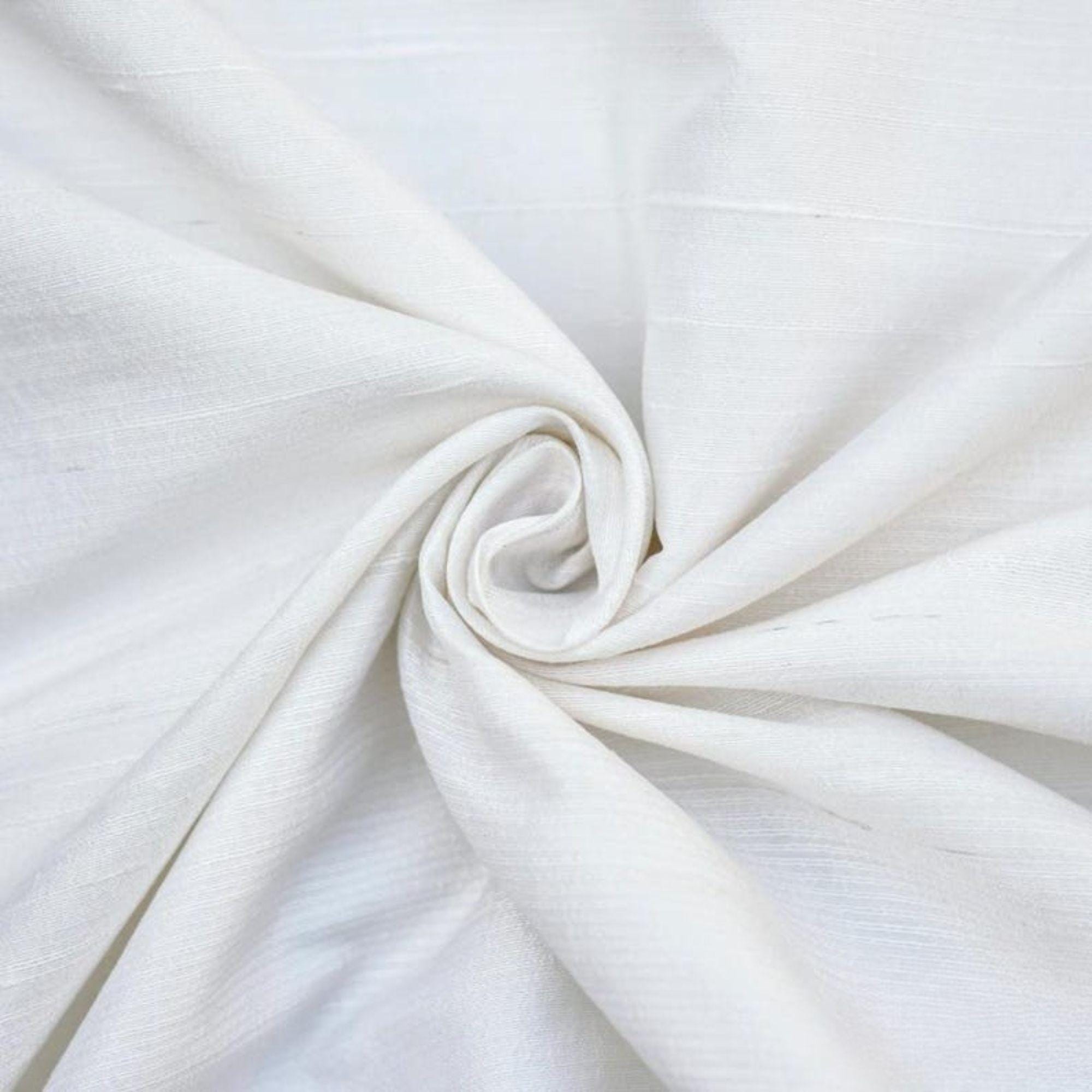 Ivory Silk Dupioni Fabric By The Yard