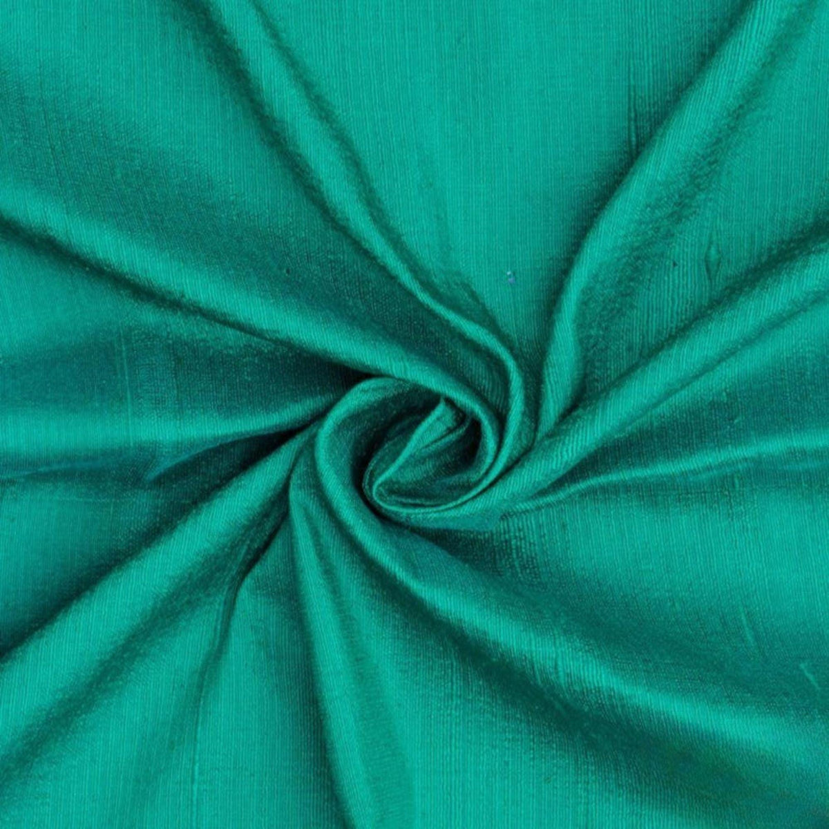 Emerald Green Silk Dupioni Fabric By The Yard