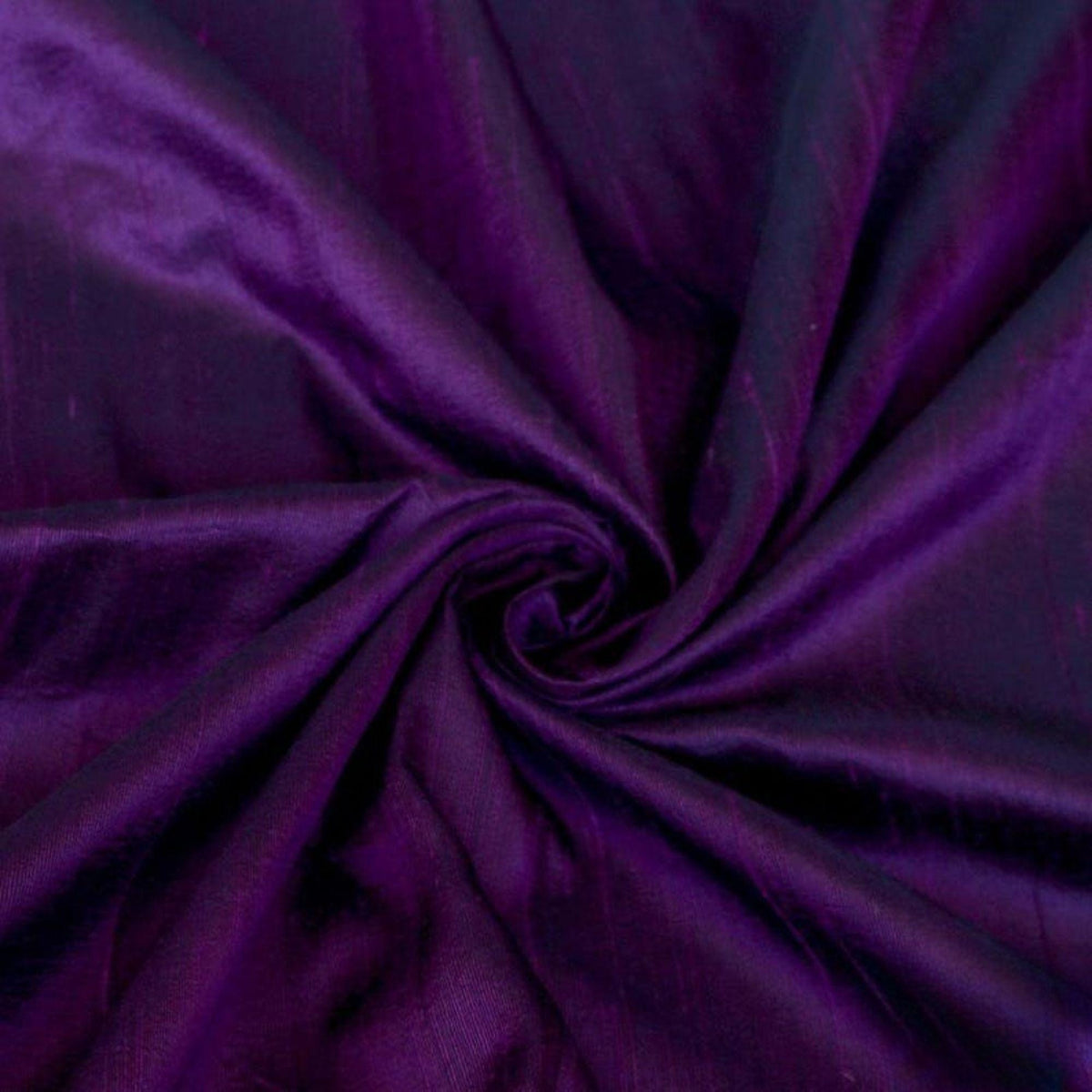 Purple Silk Dupioni Fabric By The Yard