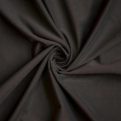 Dark Brown High Quality Plush Velvet Fabric by the Yard