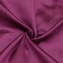 Boysenberry Purple Art Silk / Faux Silk Fabric By The Yard