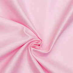 Soft Pink Faux Silk Fabric By The Yard