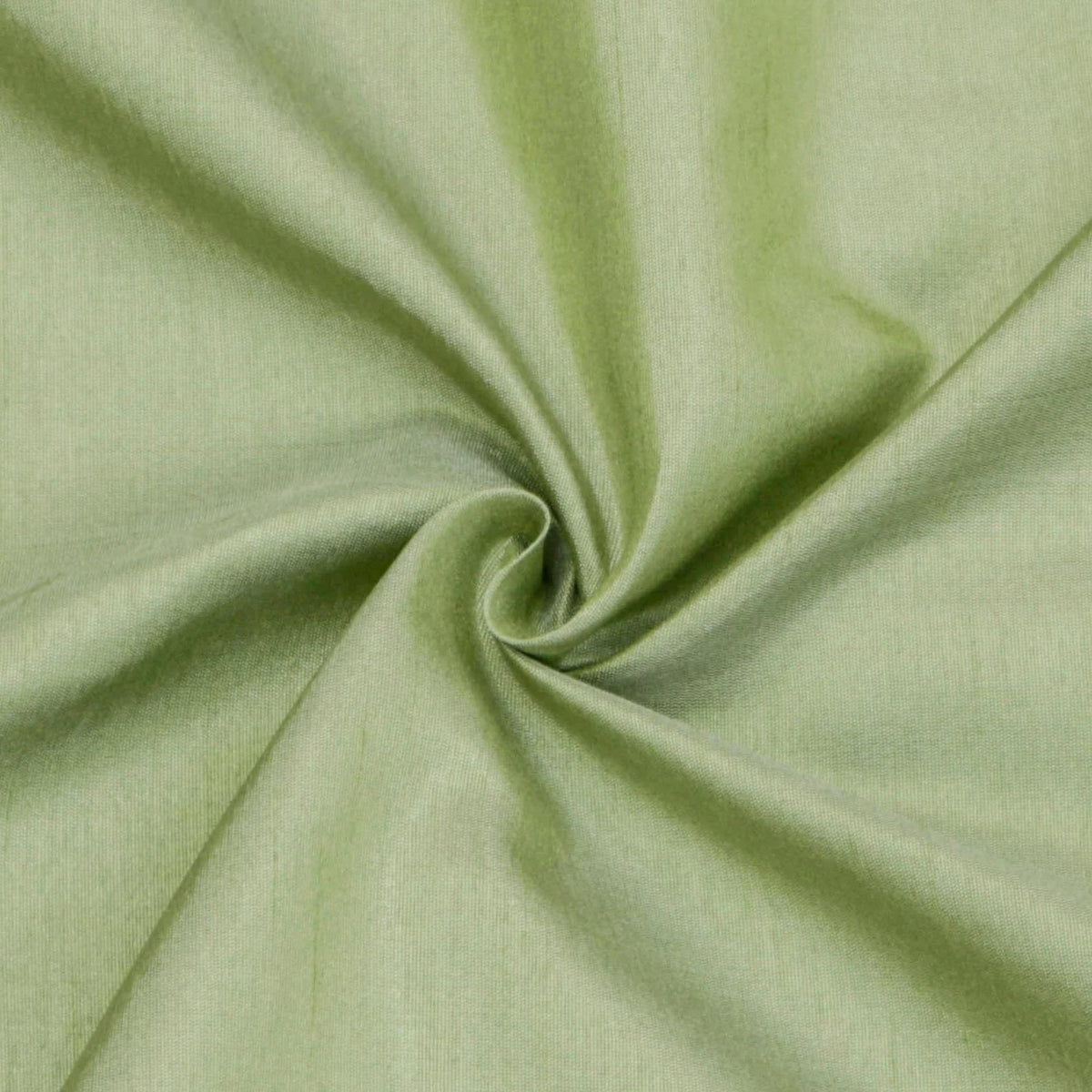 Light Green Faux Silk Fabric By The Yard