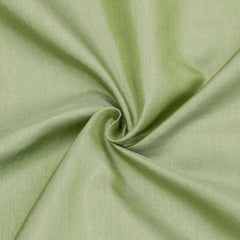 Light Green Faux Silk Fabric By The Yard