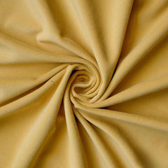 Mustard Yellow High Quality Plush Velvet Fabric by the Yard
