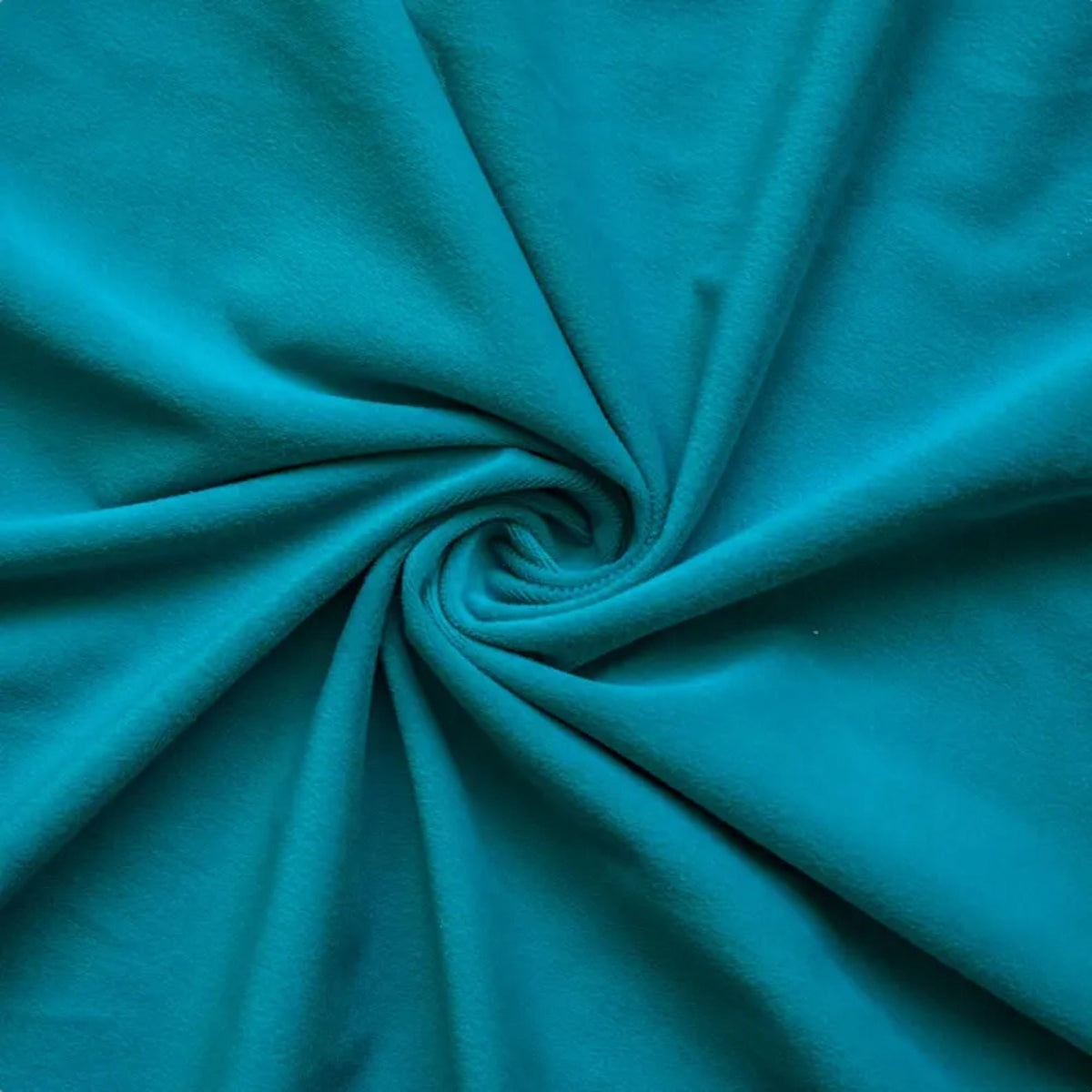 Turquoise High Quality Plush Velvet Fabric by the Yard