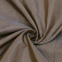 Champagne Brown Faux Silk Fabric By The Yard