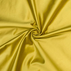 Light Gold Heavy Satin Fabric by the Yard