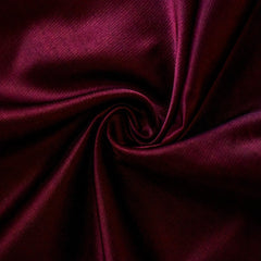Wine Heavy Satin Fabric by the Yard