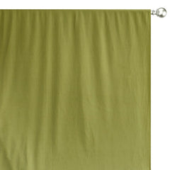 Light Olive Green Velvet Curtain Panels