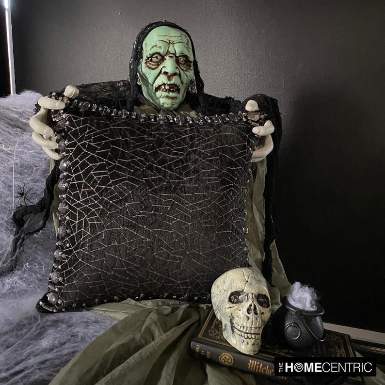 Crystal Black Mosaic - Black Velvet Decorative Throw Pillow Cover