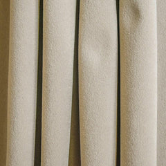 Ecru Cream Velvet Curtain Panels