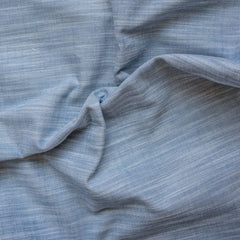 Blue Solid Cotton Fabric